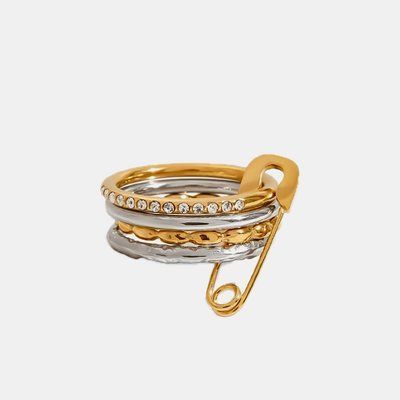 Каблучка &ldquo;Luxe Pin Shine&rdquo; арт.26W1057 26W1057 фото