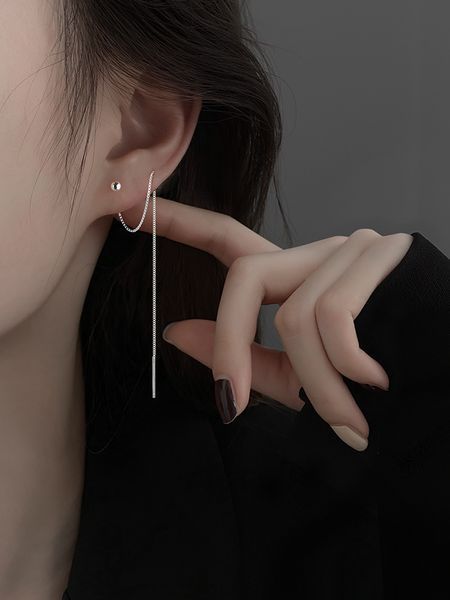 Сережки протяжка кулька срібло S925 арт.23EZ176 23EZ176 фото