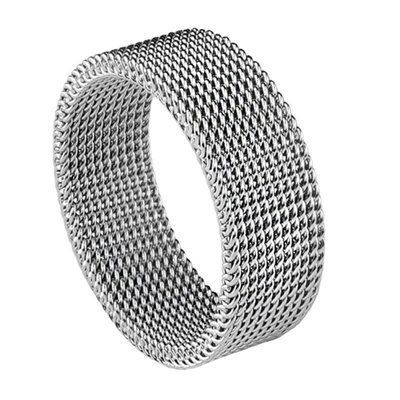 Кольцо из стали кольчуга арт.20NZ099-s-17 20NZ099-s-17 фото
