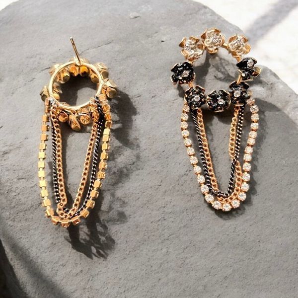 Сережки з камінням арт.K19E971 K19E971 фото